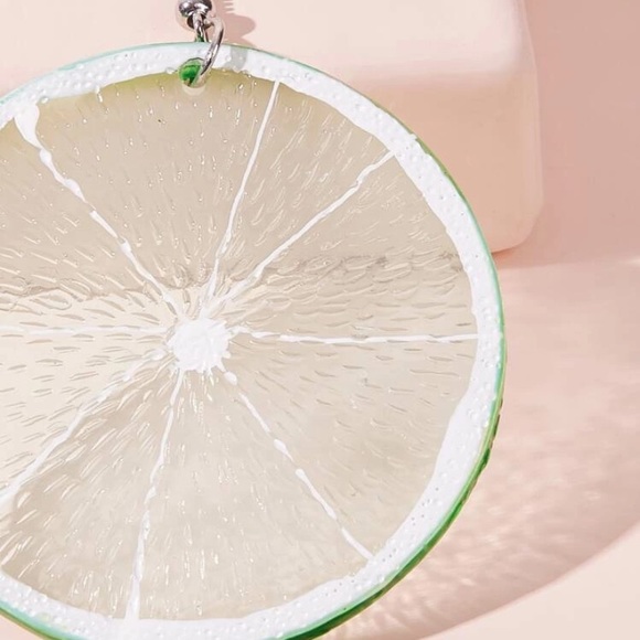3/$30 Lemon Lime Drop Earrings - Picture 4 of 4